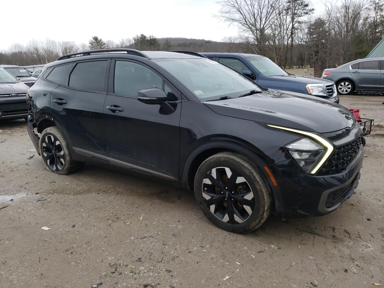 2023 KIA Sportage VIN 5XYK6CAF1PG005255 Copart auction photo, rear end / undercarriage damage thumbnail 4