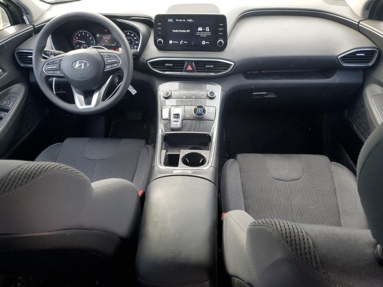2022 Hyundai Santa Fe VIN 5NMS1DAJXNH437077 Copart auction photo, all over damage thumbnail 8