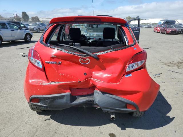 2011 Mazda 2 VIN JM1DE1HZXB0125571 Copart auction photo, rear end damage thumbnail 6