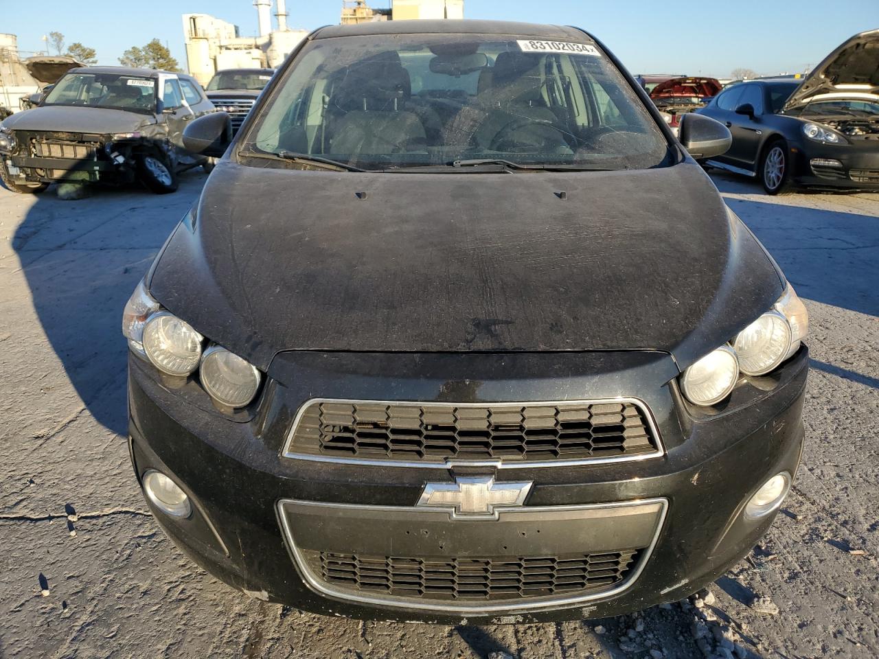2012 Chevrolet Sonic VIN 1G1JC5SH3C4180768 Copart auction photo, mechanical / front end damage thumbnail 5