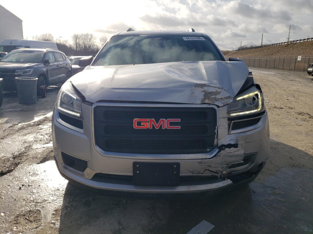 2014 GMC Acadia VIN 1GKKVNED0EJ366369 Copart auction photo, front end damage thumbnail 5