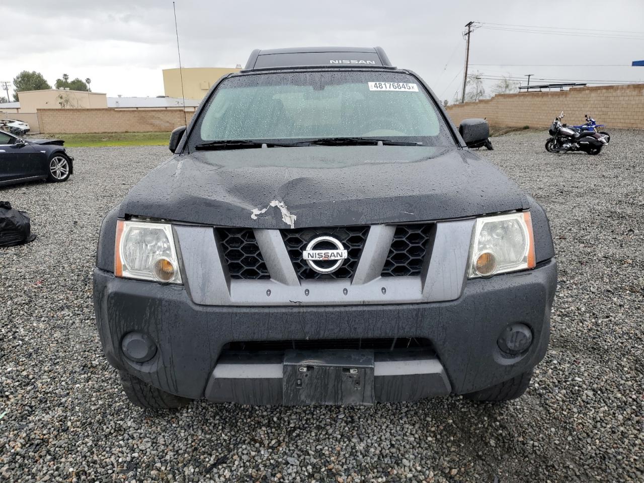 2007 Nissan XTerra VIN 5N1AN08U27C541665 Copart auction photo, front end / minor dent/scratches damage thumbnail 5