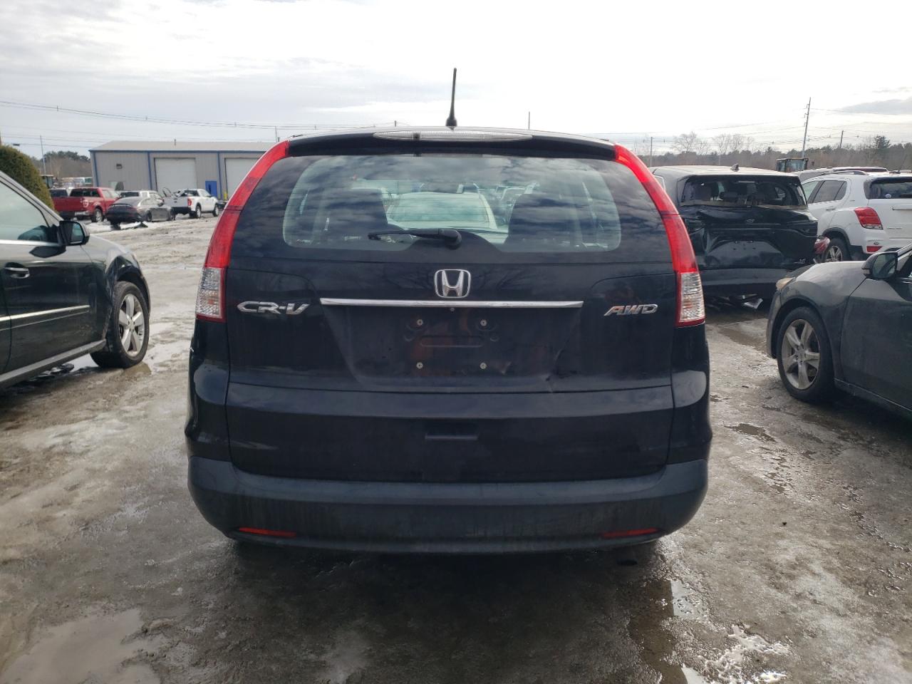 2014 Honda CR-V VIN 2HKRM4H35EH653662 Copart auction photo, front end / minor dent/scratches damage thumbnail 6