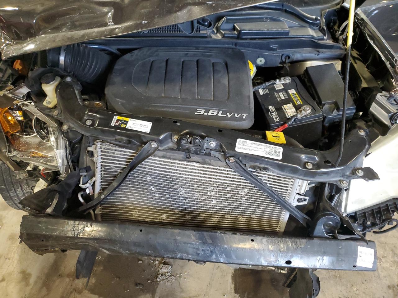 2016 Chrysler Town & Country VIN 2C4RC1BG7GR293975 Copart auction photo, all over / undercarriage damage thumbnail 13