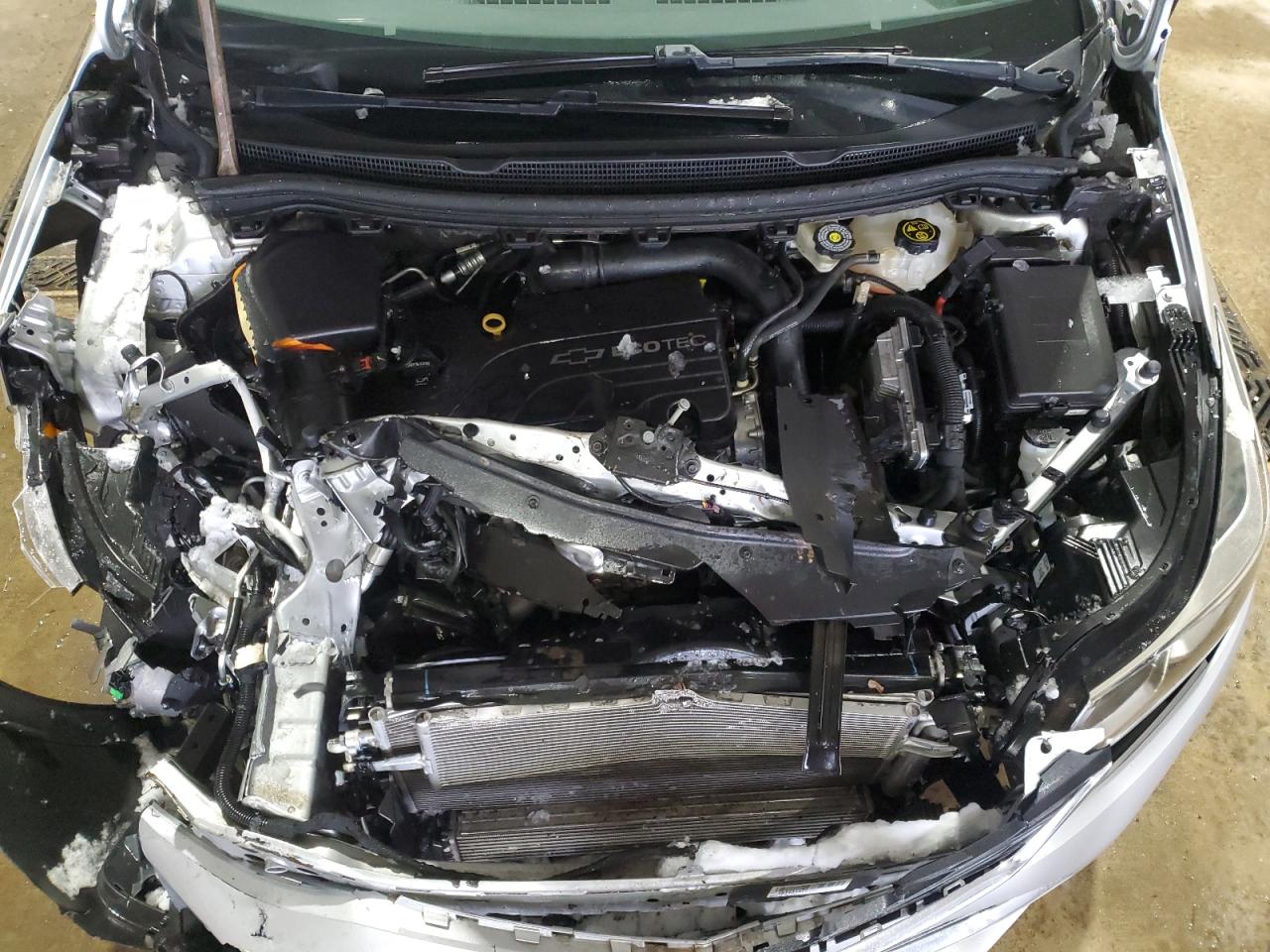 2018 Chevrolet Cruze VIN 1G1BC5SM8J7131322 Copart auction photo, front end damage thumbnail 11