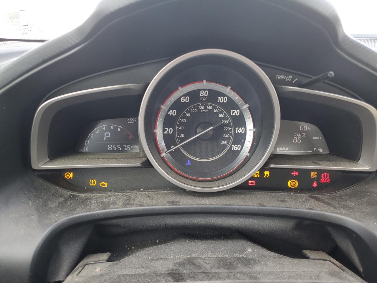 2016 Mazda 3 VIN 3MZBM1U72GM278431 Copart auction photo, front end / mechanical damage thumbnail 9