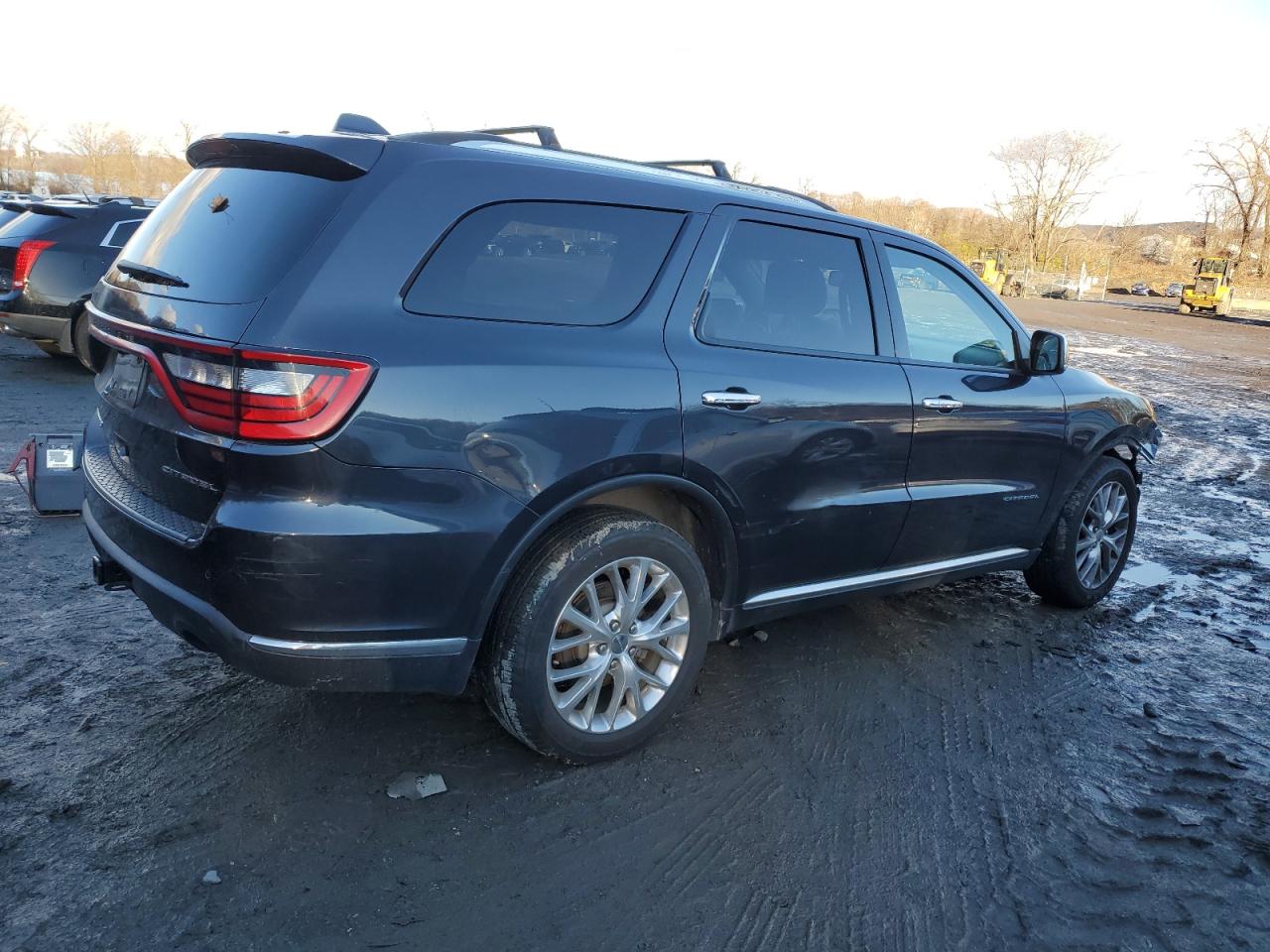 2014 Dodge Durango VIN 1C4SDJETXEC323225 Copart auction photo, front end / minor dent/scratches damage thumbnail 3