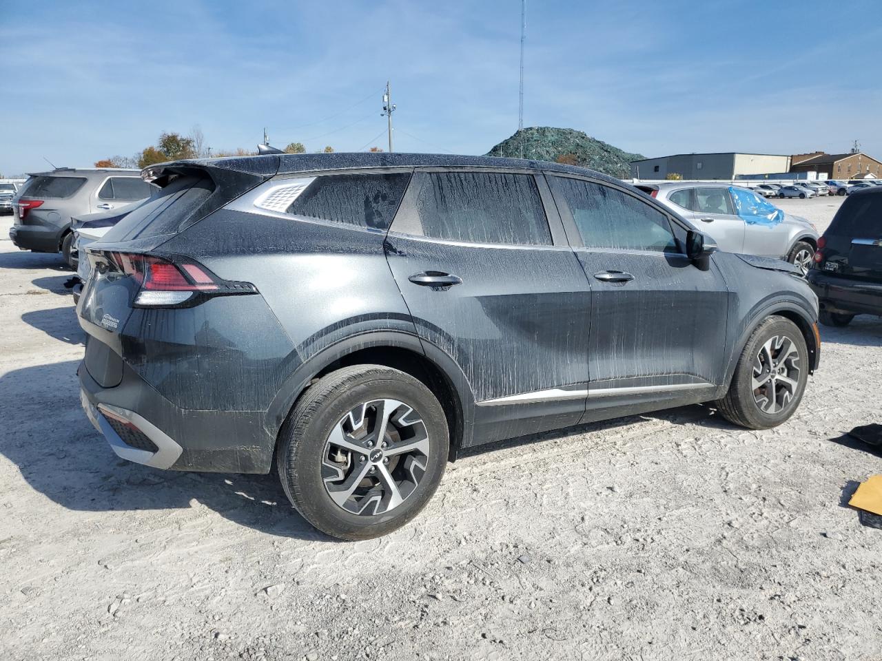 2023 KIA Sportage VIN 5XYK33AF6PG037918 Copart auction photo, front end / undercarriage damage thumbnail 3