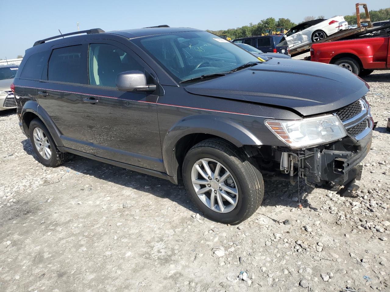 2014 Dodge Journey VIN 3C4PDDBG9ET178861 Copart auction photo, front end damage thumbnail 4