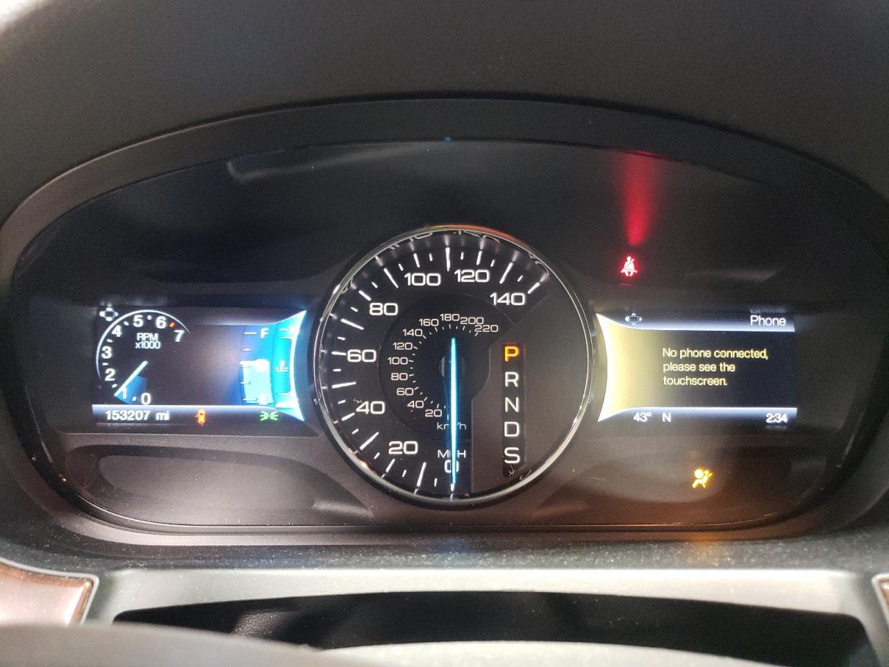 2014 Ford Edge VIN 2FMDK3KC4EBA38577 Copart auction photo, front end damage thumbnail 9