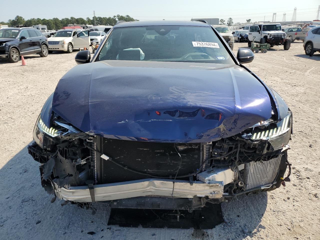 2023 Audi SQ8 VIN WA1CWBF15PD033340 Copart auction photo, front end damage thumbnail 5