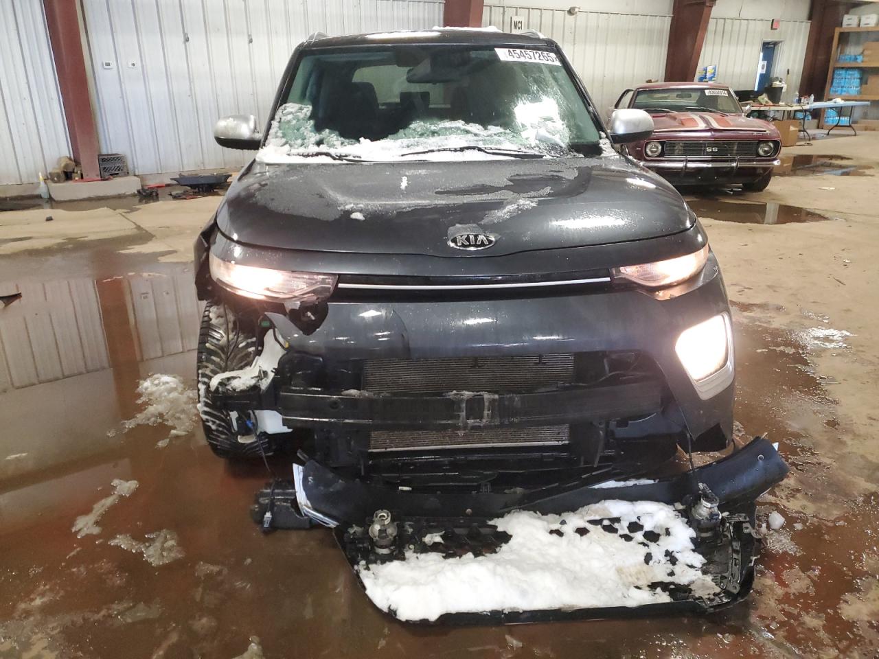 2020 KIA Soul VIN KNDJ23AU6L7723607 Copart auction photo, front end / side damage thumbnail 5