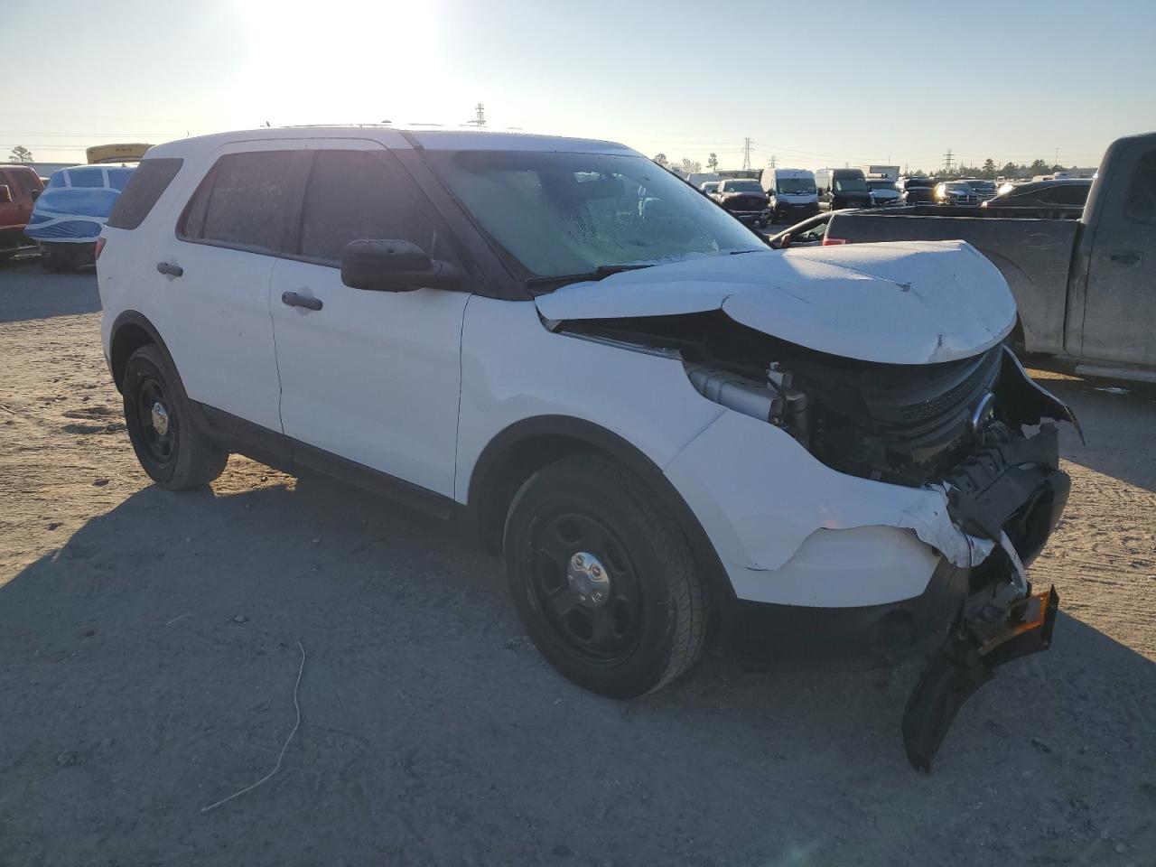 2015 Ford Explorer VIN 1FM5K8AR4FGC16456 Copart auction photo, front end damage thumbnail 4