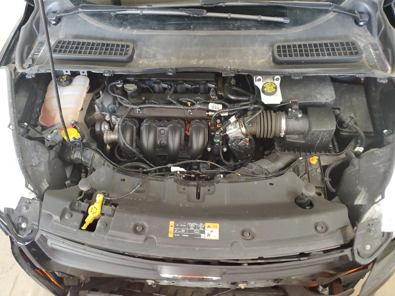 2016 Ford Escape VIN 1FMCU0F75GUA53250 Copart auction photo, front end damage thumbnail 13