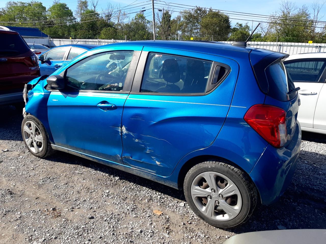 2020 Chevrolet Spark VIN KL8CB6SA5LC428111 Copart auction photo, front end damage thumbnail 2