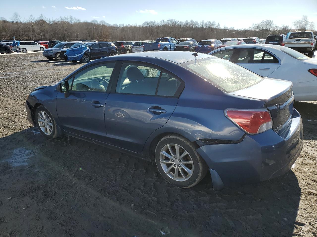 2012 Subaru Impreza VIN JF1GJAC68CH019862 Copart auction photo, front end / rear end damage thumbnail 2