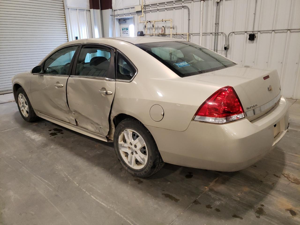 2010 Chevrolet Impala VIN 2G1WA5EK1A1235097 Copart auction photo, side / rear end damage thumbnail 2