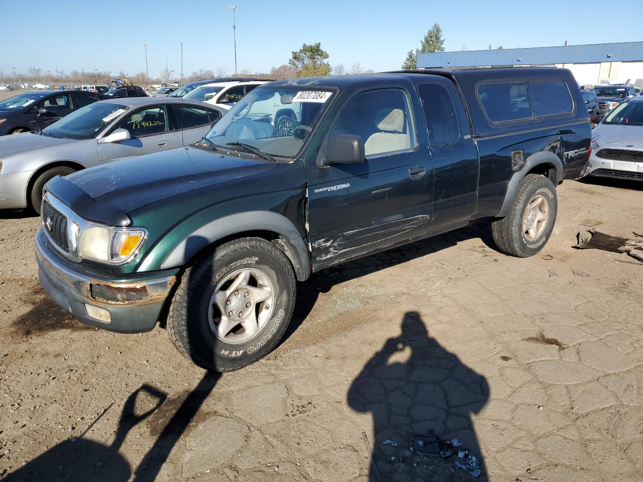 2001 Toyota Tacoma VIN 5TEWN72N81Z718555