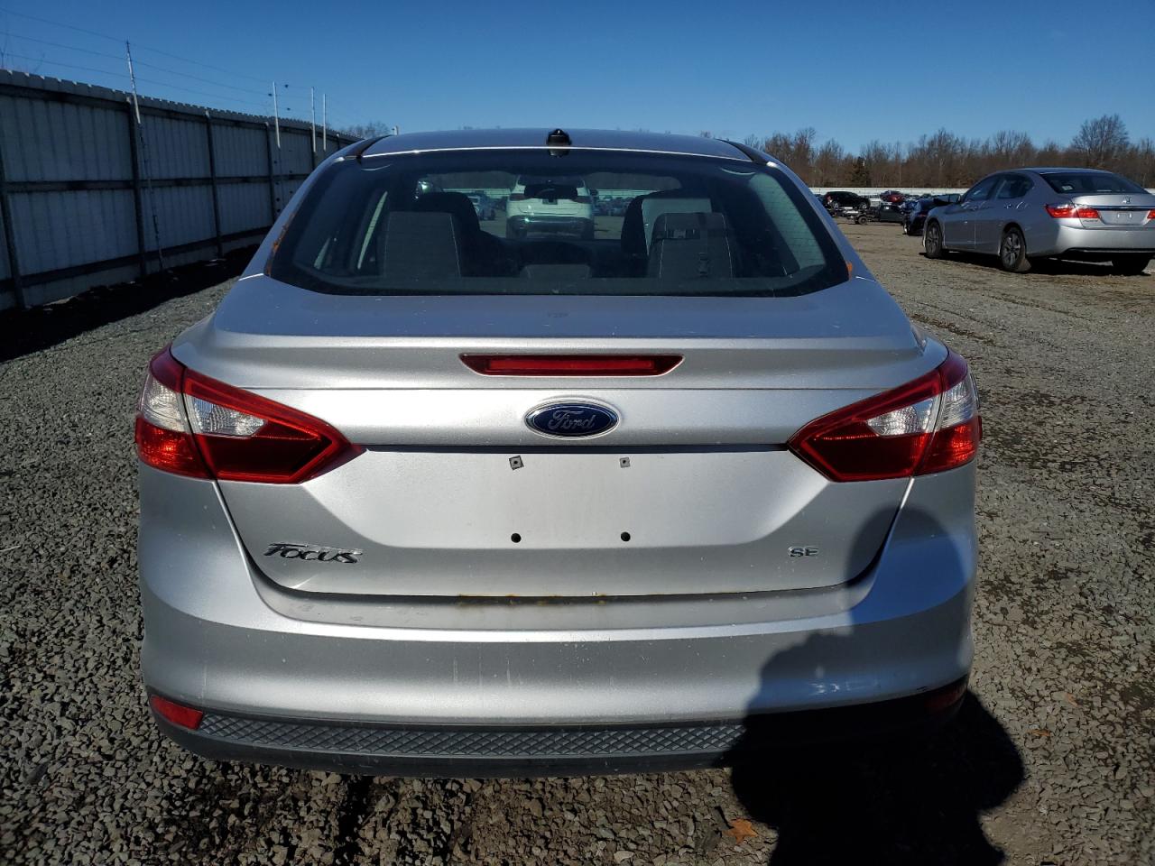 2014 Ford Focus VIN 1FADP3F29EL162857 Copart auction photo, front end damage thumbnail 6