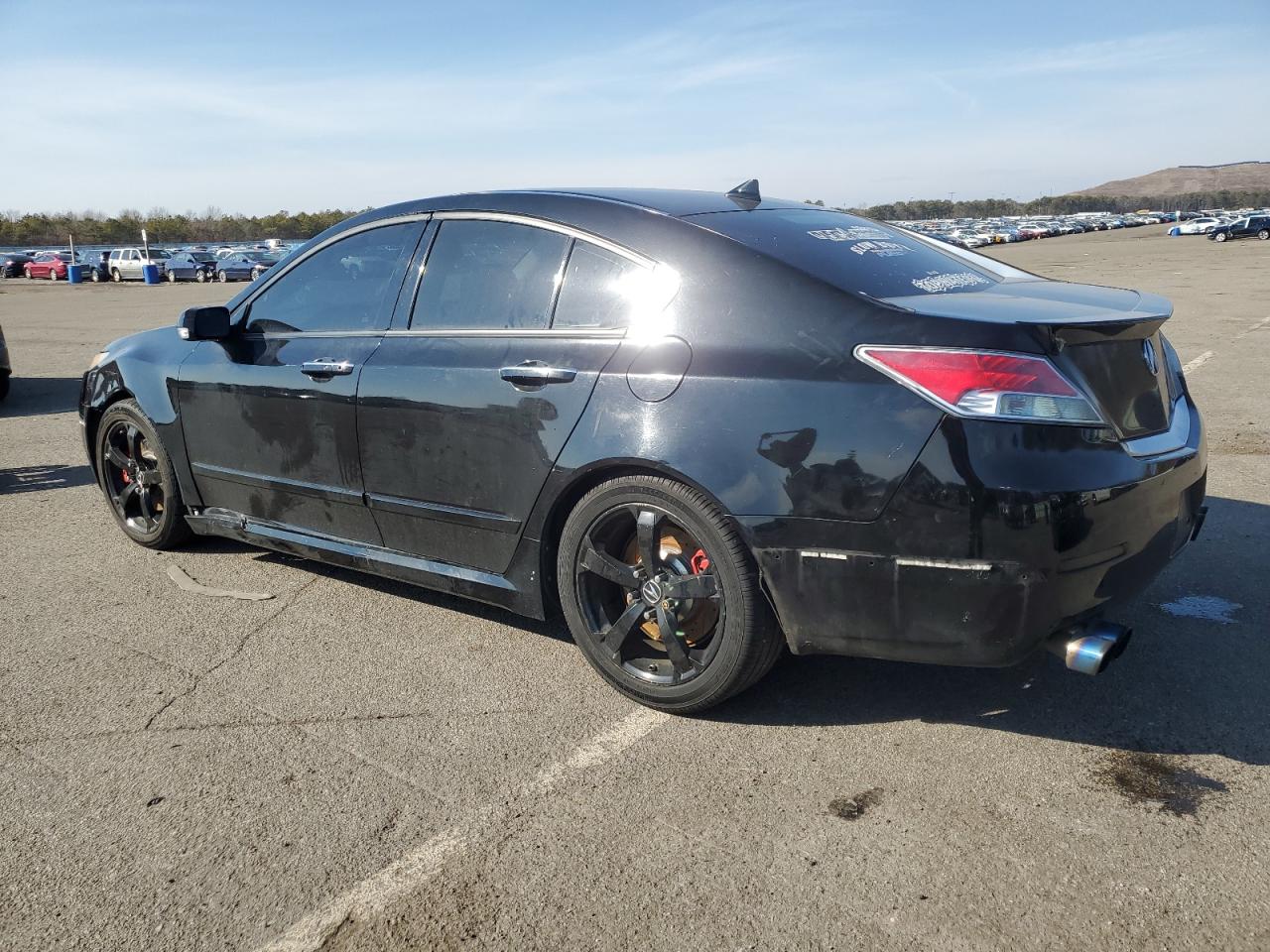 2009 Acura TL VIN 19UUA96569A000891 Copart auction photo, front end / side damage thumbnail 2