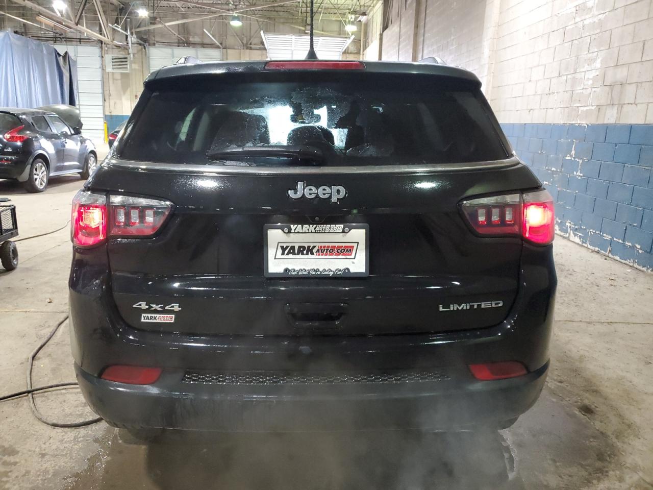 2022 Jeep Compass VIN 3C4NJDCB3NT196050 Copart auction photo, vandalism damage thumbnail 6