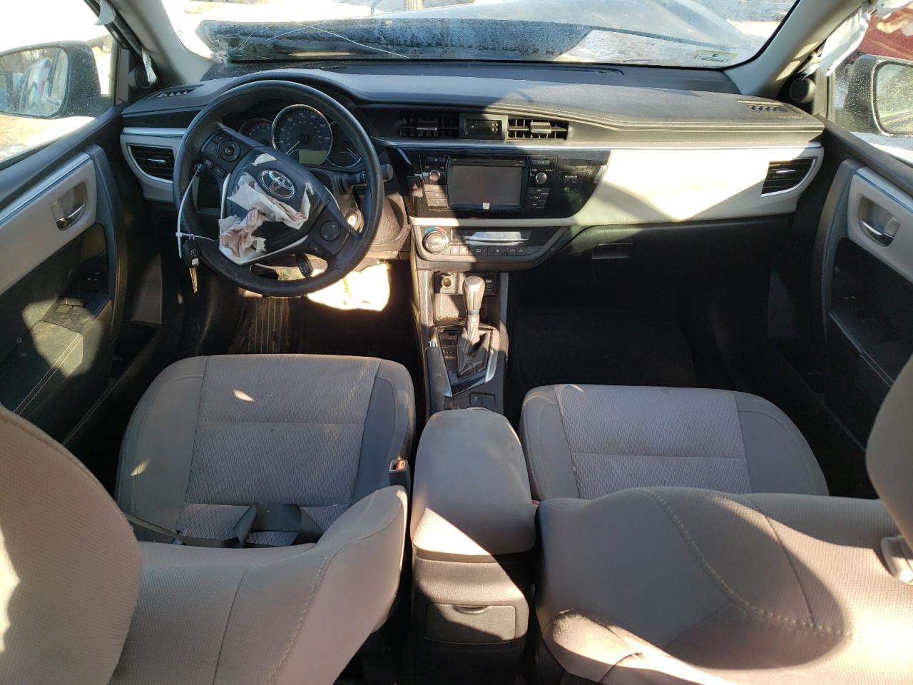 2014 Toyota Corolla VIN 2T1BURHE6EC006254 Copart auction photo, front end / undercarriage damage thumbnail 8
