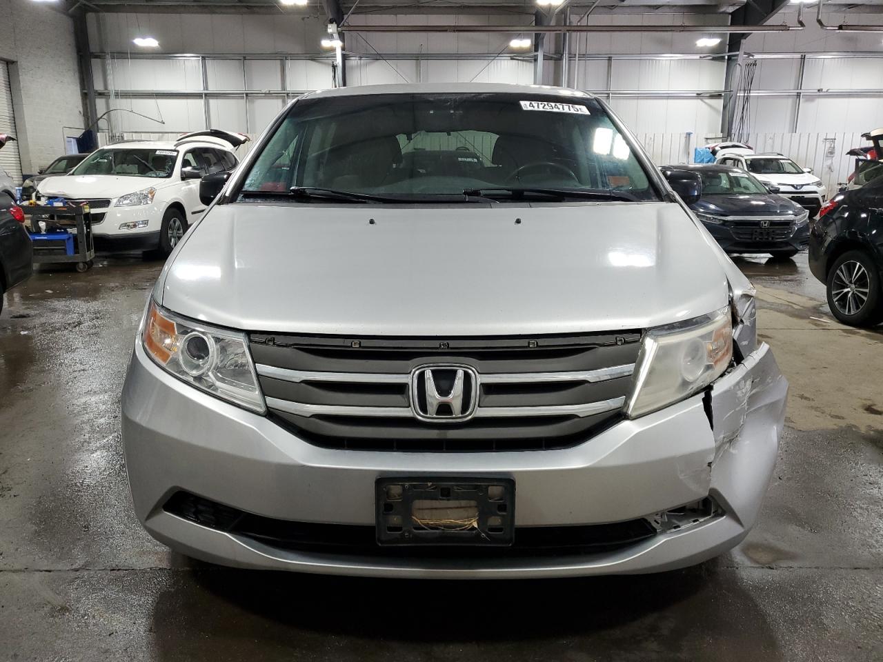 2012 Honda Odyssey VIN 5FNRL5H41CB092194 Copart auction photo, front end damage thumbnail 5