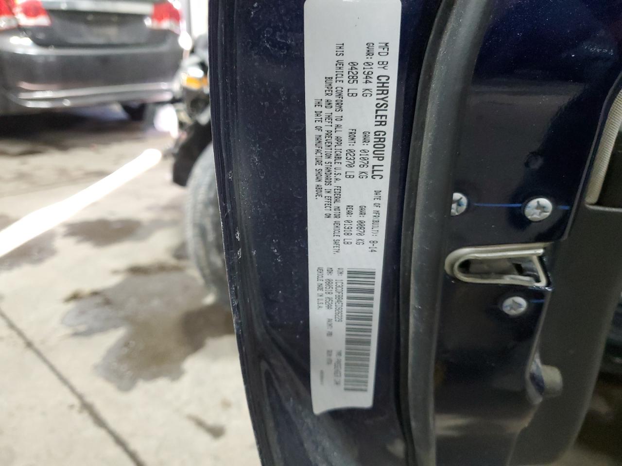 2014 Dodge Dart VIN 1C3CDFBB4ED926229 Copart auction photo, all over damage thumbnail 14