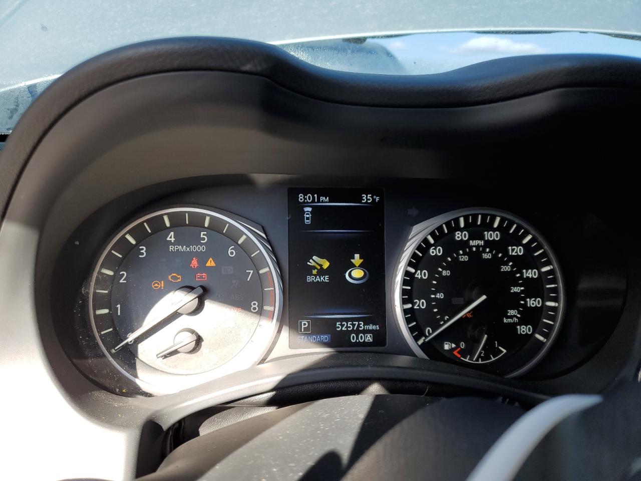 2018 Infiniti Q50 VIN JN1EV7AR1JM430159 Copart auction photo, vandalism damage thumbnail 9