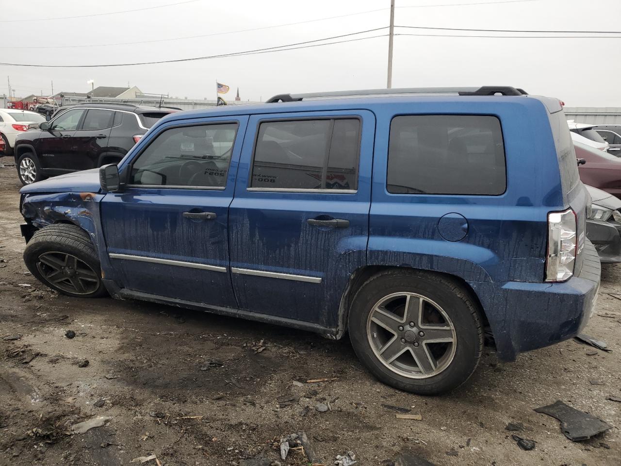 2009 Jeep Liberty (Patriot) VIN 1J4FF48B99D238239 Copart auction photo, front end damage thumbnail 2
