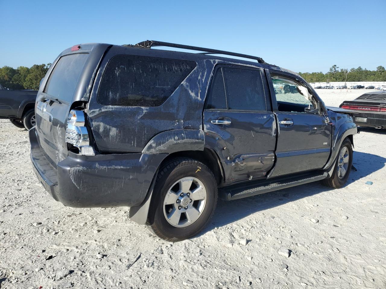 2007 Toyota 4Runner VIN JTEZU14R378066446 Copart auction photo, all over damage thumbnail 3