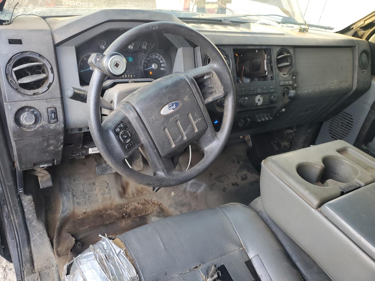 2011 Ford F450 VIN 1FDUF4GYXBEC25479 Copart auction photo, front end damage thumbnail 8
