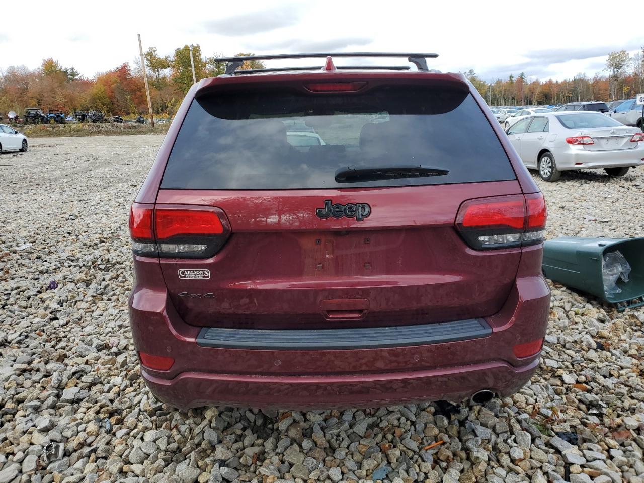 2020 Jeep Grand Cherokee VIN 1C4RJFAG9LC375813 Copart auction photo, front end damage thumbnail 6