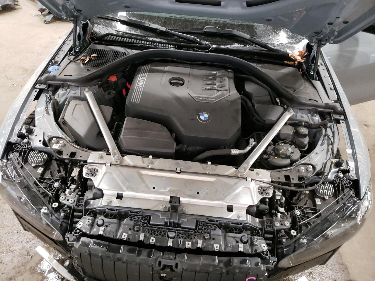 2024 BMW 4er VIN WBA73AV06RFR99302 Copart auction photo, all over / undercarriage damage thumbnail 11