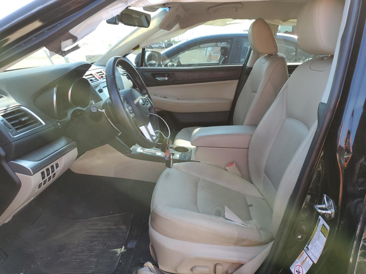 2017 Subaru Outback VIN 4S4BSANC0H3343585 Copart auction photo, side / front end damage thumbnail 7