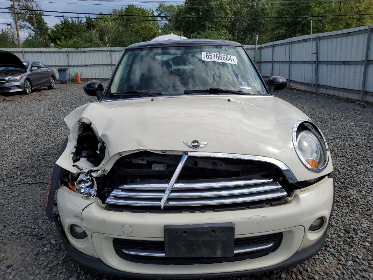 2012 MINI Cooper VIN WMWSU3C59CT254182 Copart auction photo, front end / rear end damage thumbnail 5
