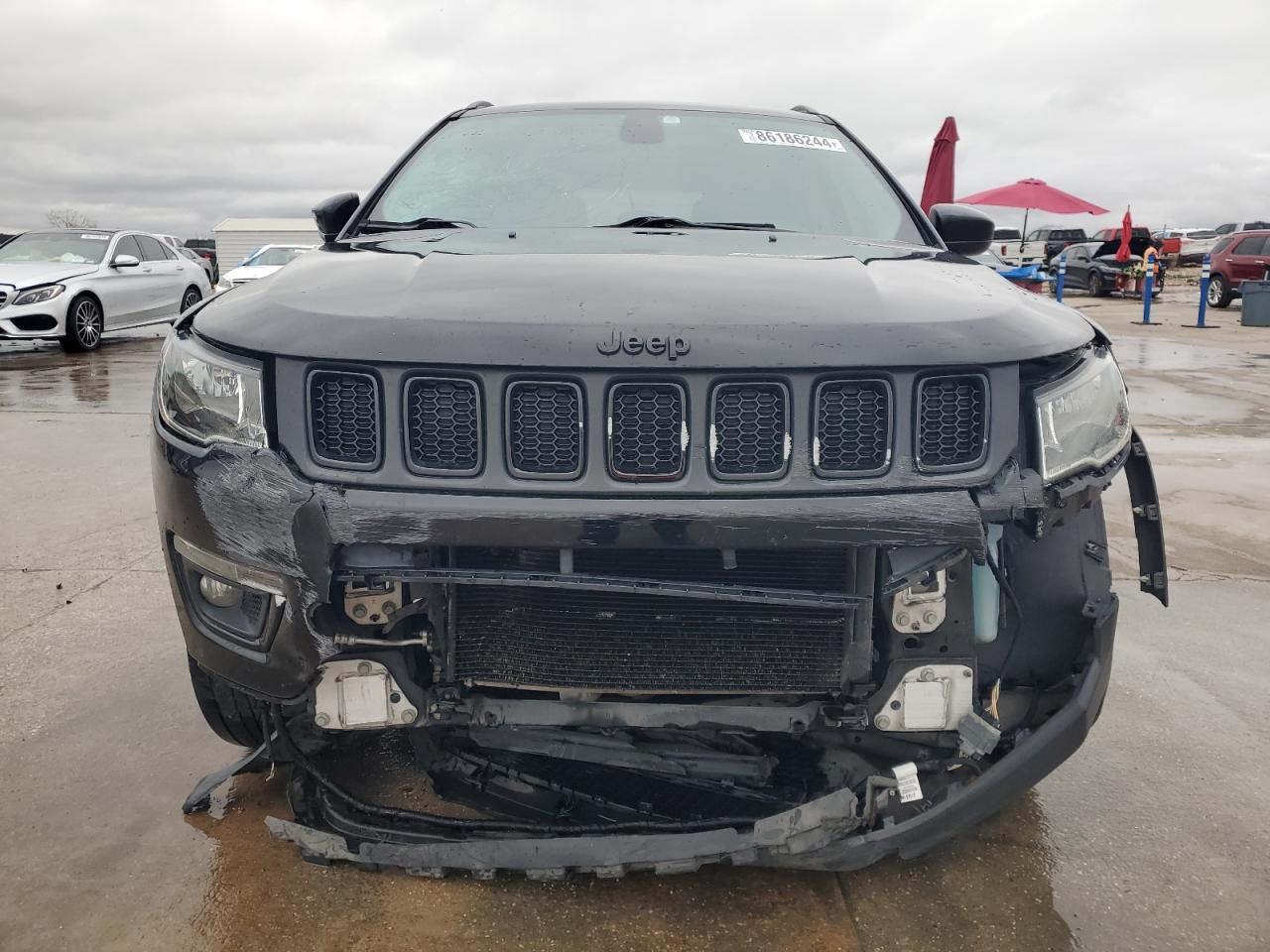 2019 Jeep Compass VIN 3C4NJCBB5KT623834 Copart auction photo, front end damage thumbnail 5