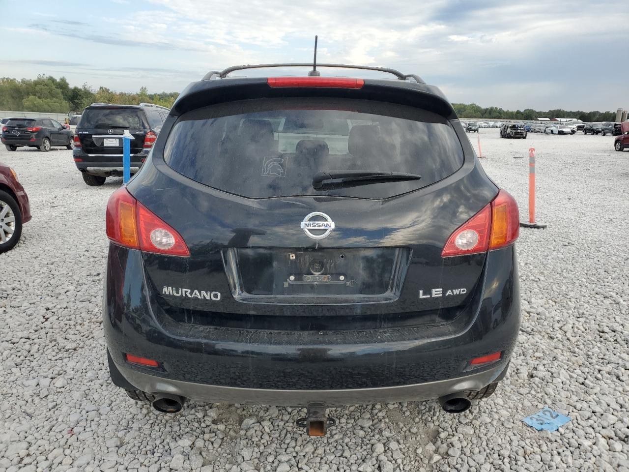 2009 Nissan Murano VIN JN8AZ18WX9W149572 Copart auction photo, front end / rear end damage thumbnail 6