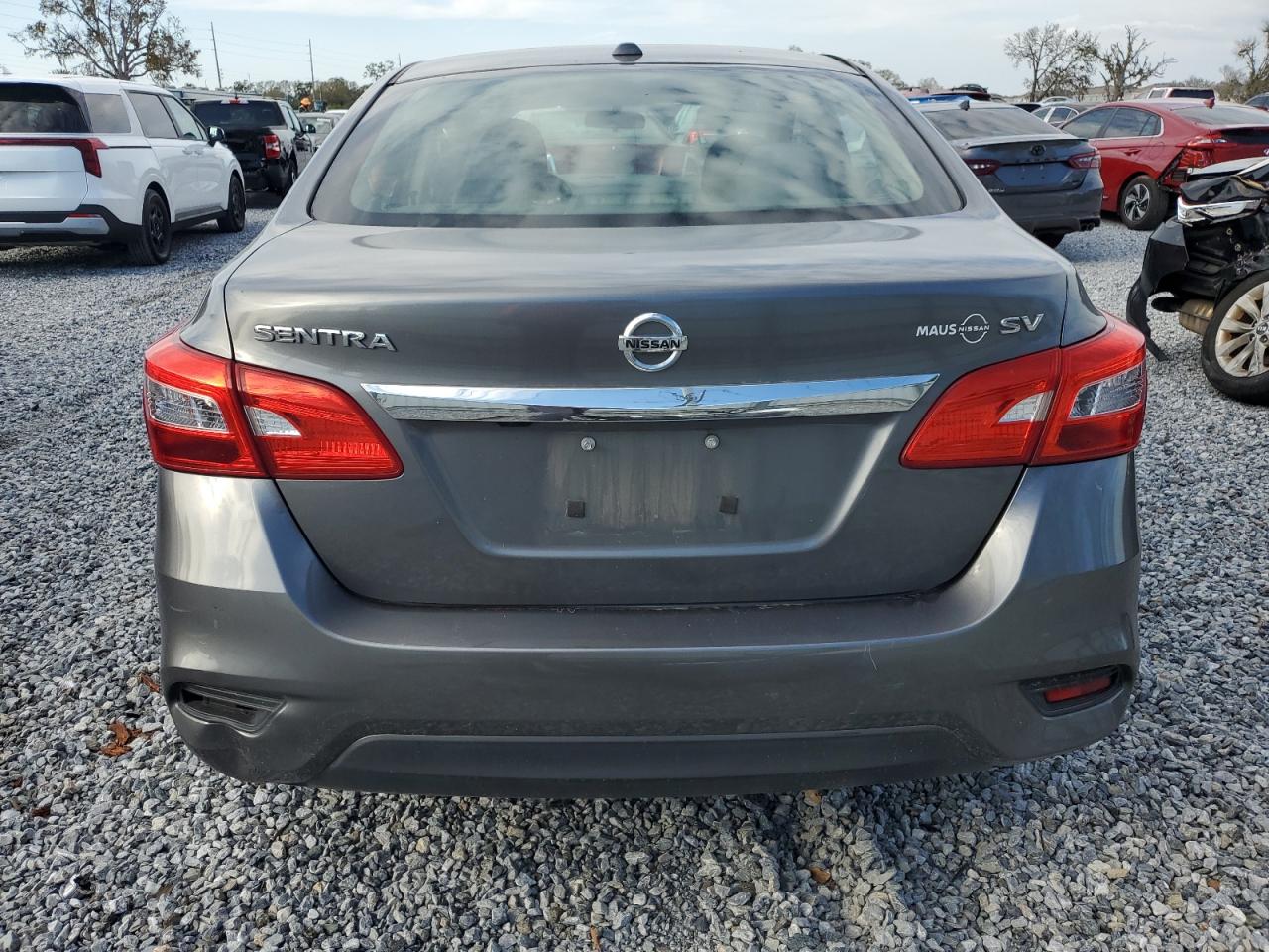 2019 Nissan Sentra VIN 3N1AB7AP2KL603091 Copart auction photo, front end / side damage thumbnail 6