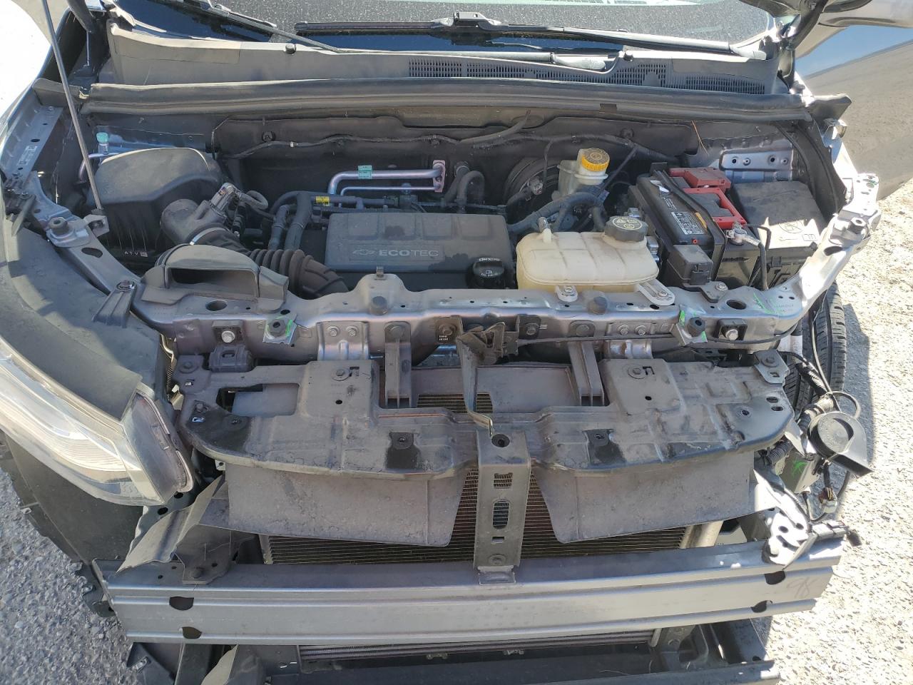 2020 Chevrolet Trax VIN 3GNCJMSBXLL186628 Copart auction photo, undercarriage / front end damage thumbnail 11