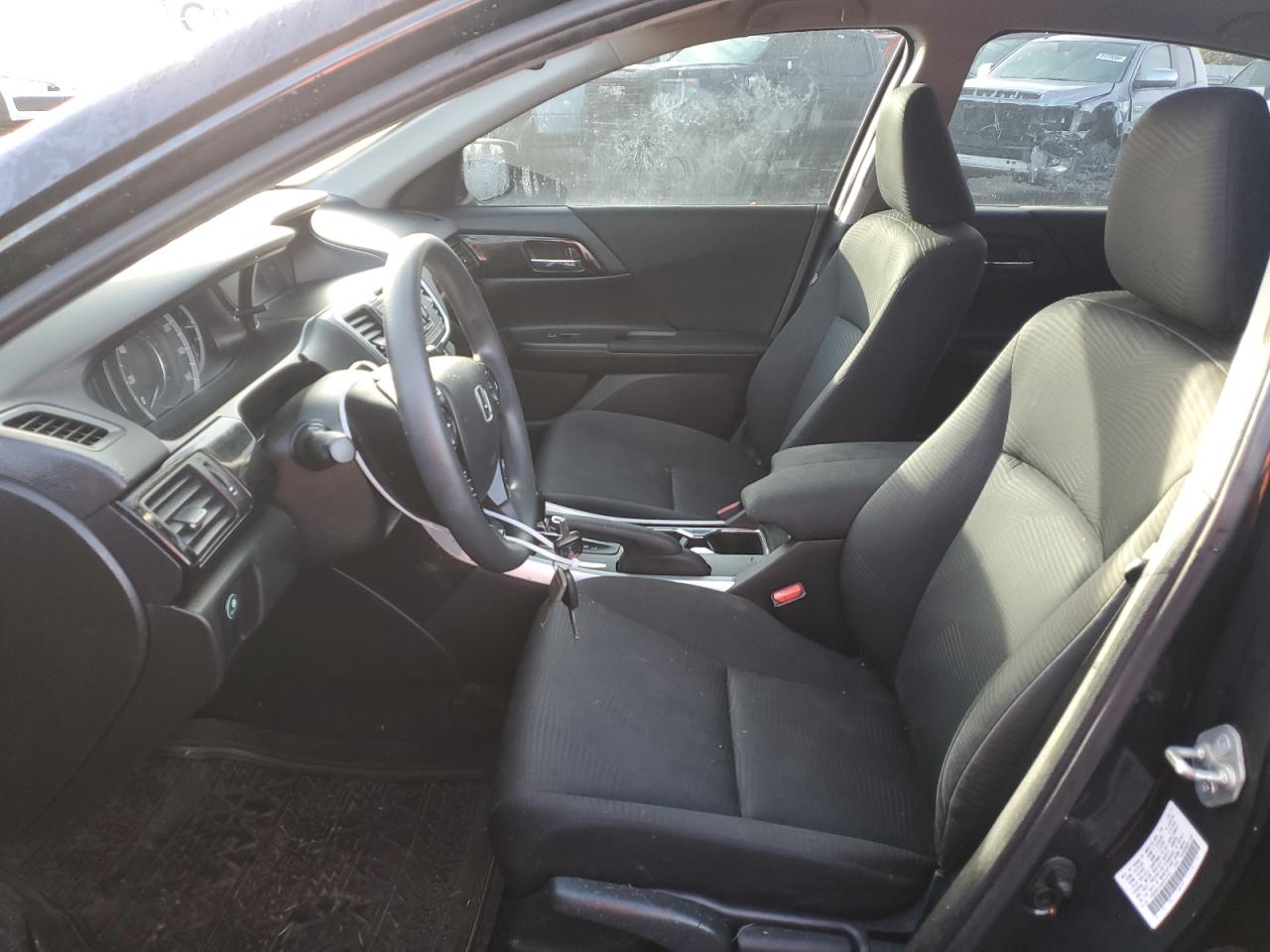 2016 Honda Accord VIN 1HGCR2F34GA015333 Copart auction photo, burn damage thumbnail 7