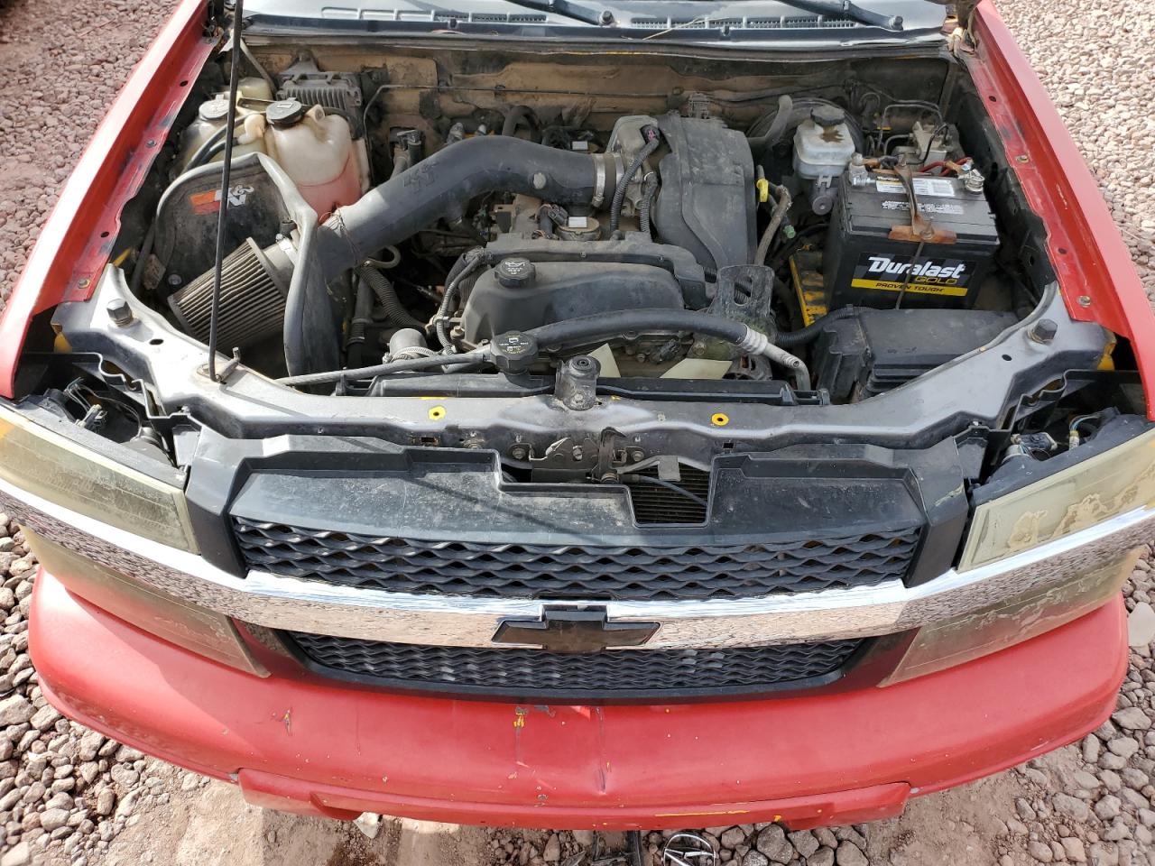 2006 Chevrolet Colorado VIN 1GCCS146468304650 Copart auction photo, rear end damage thumbnail 11