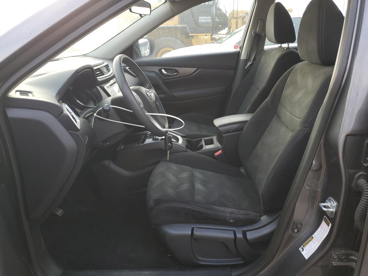 2014 Nissan Rogue VIN 5N1AT2MV9EC844875 Copart auction photo, rear end / top/roof damage thumbnail 7