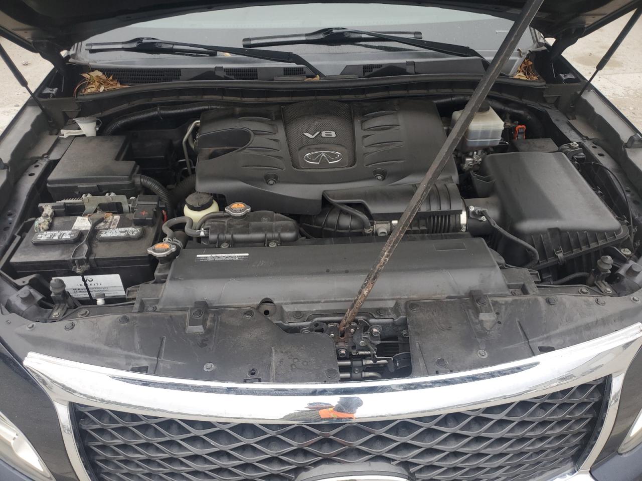 2017 Infiniti QX80 VIN JN8AZ2NF3H9644669 Copart auction photo, minor dent/scratches damage thumbnail 12