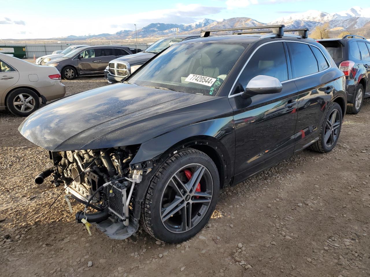 2020 Audi SQ5 VIN WA1B4AFY9L2122598 - Copart auction photo