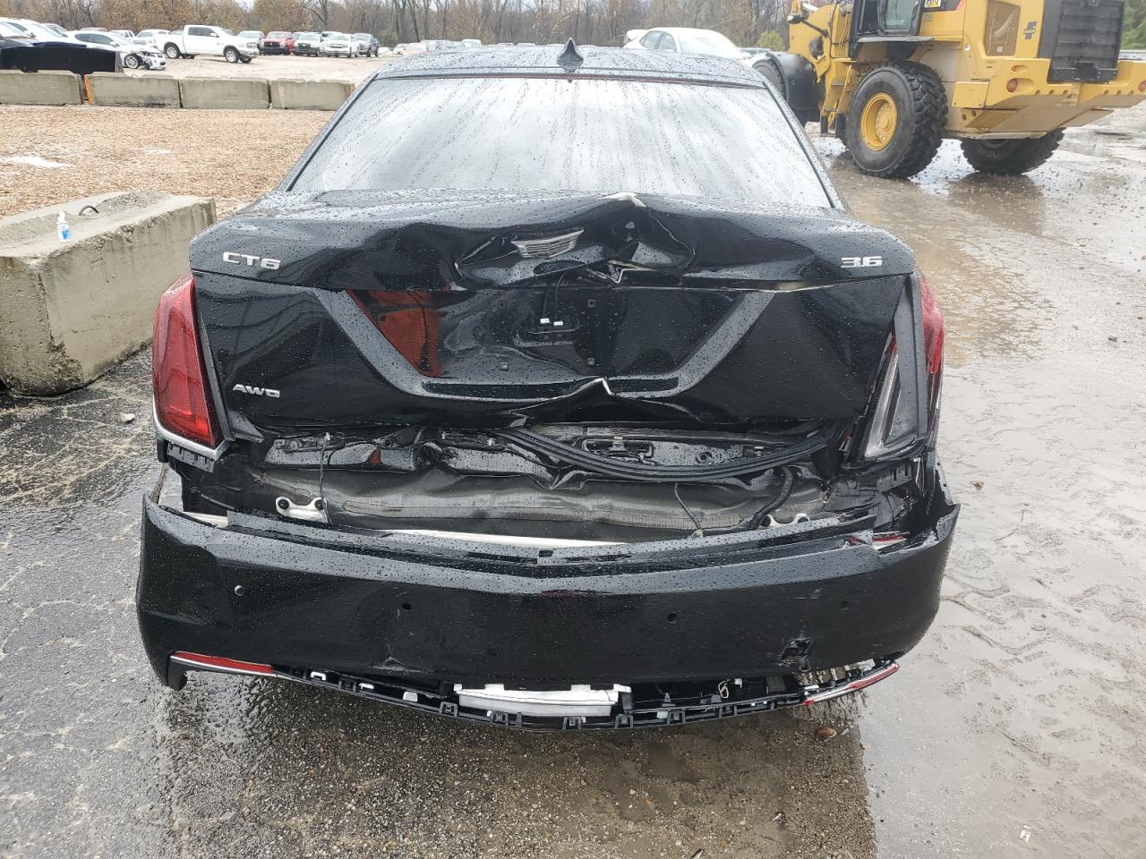 2017 Cadillac CT6 VIN 1G6KF5RS4HU175190 Copart auction photo, rear end damage thumbnail 6