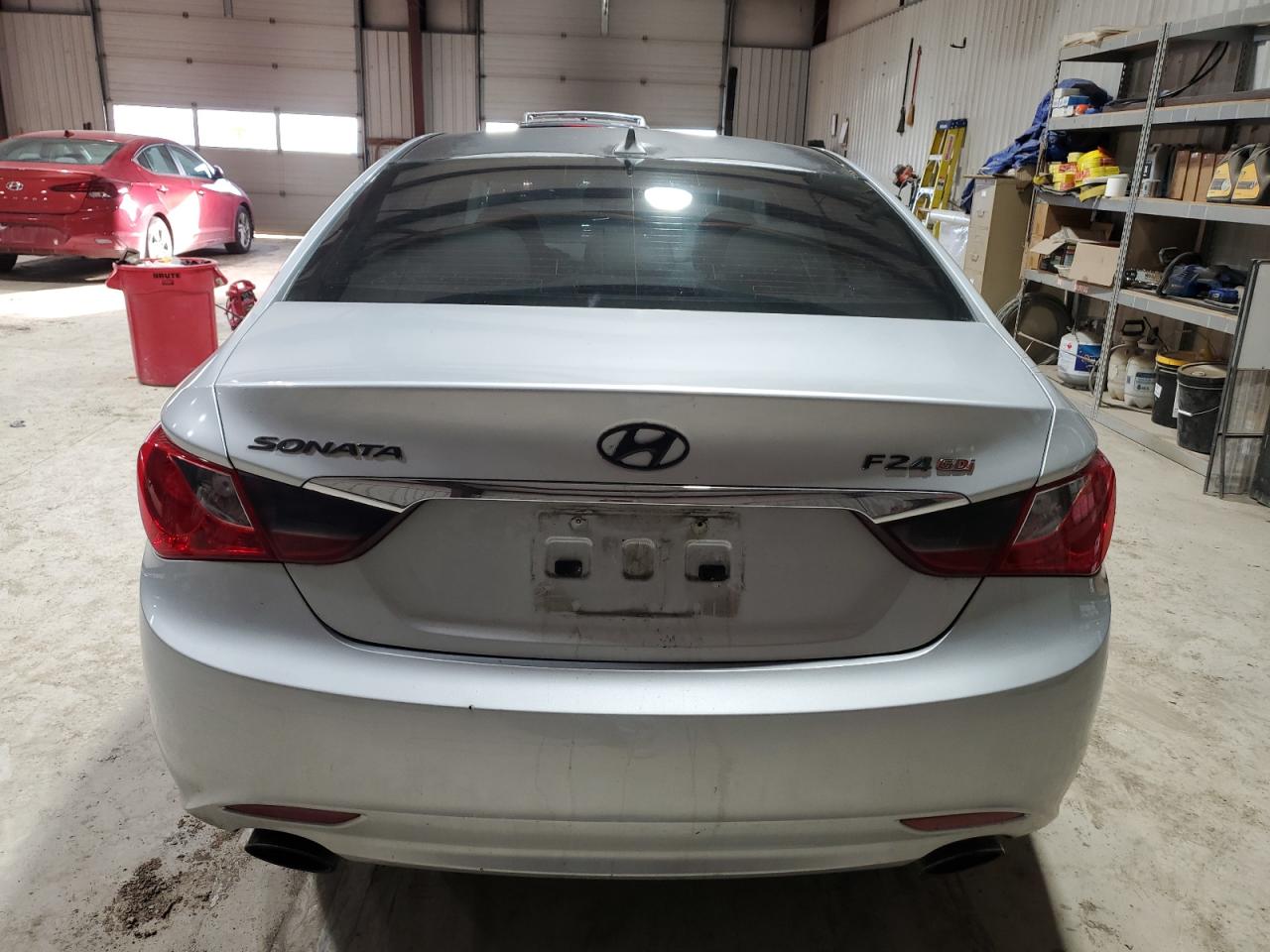 2012 Hyundai Sonata VIN 5NPEC4AC1CH388280 Copart auction photo, front end / side damage thumbnail 6