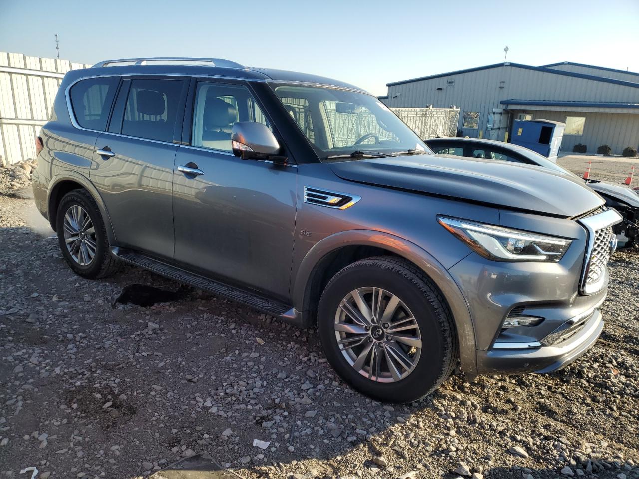 2020 Infiniti QX80 VIN JN8AZ2NE6L9254939 Copart auction photo, front end / minor dent/scratches damage thumbnail 4