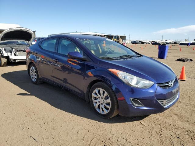 2013 Hyundai Elantra VIN 5NPDH4AE6DH177723 Copart auction photo, vandalism / side damage thumbnail 4