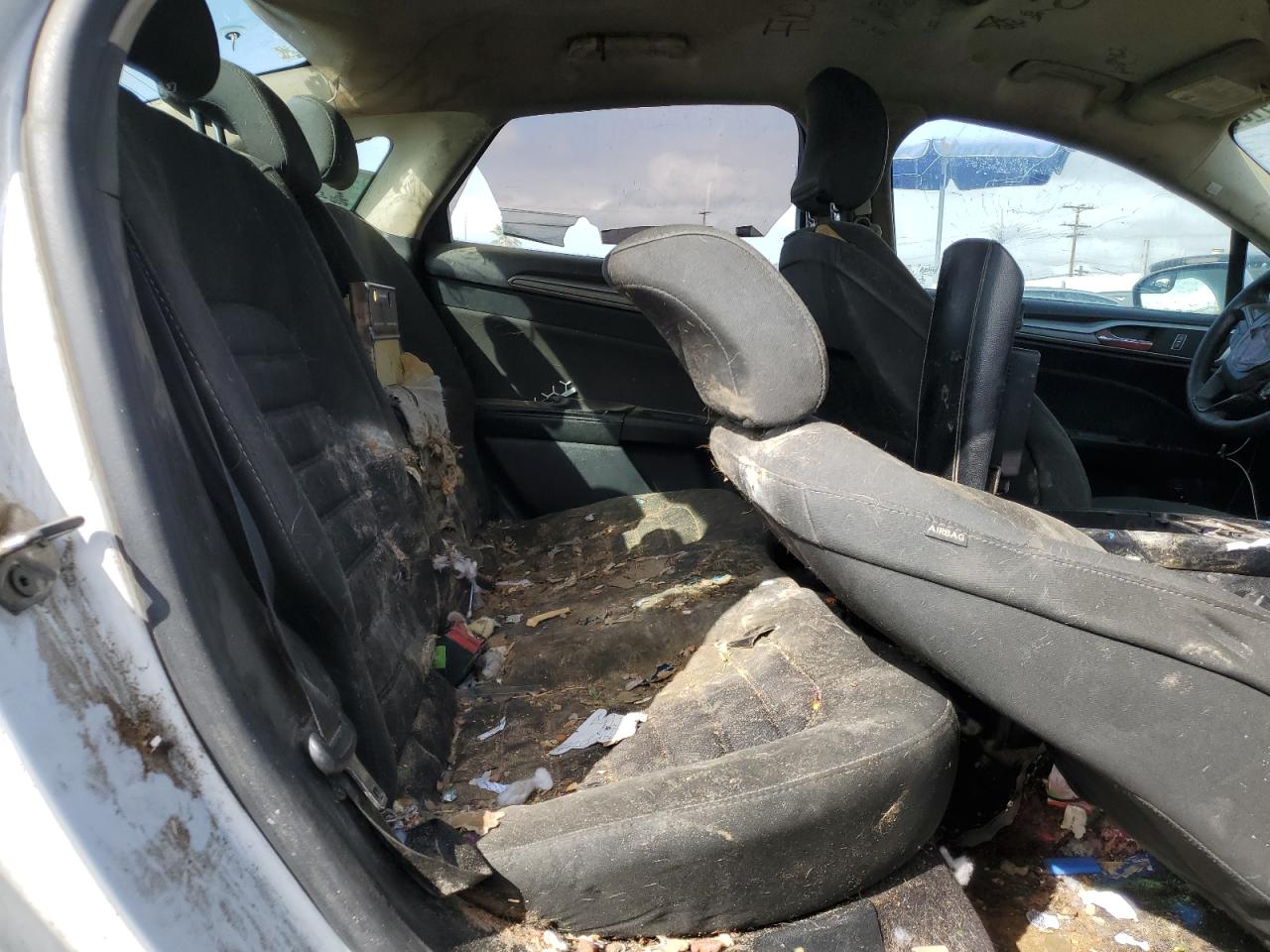 2017 Ford Fusion VIN 3FA6P0LU0HR323955 Copart auction photo, front end / side damage thumbnail 10